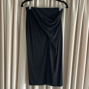 Zara Ribbed Knit Knotted Skirt - size Small